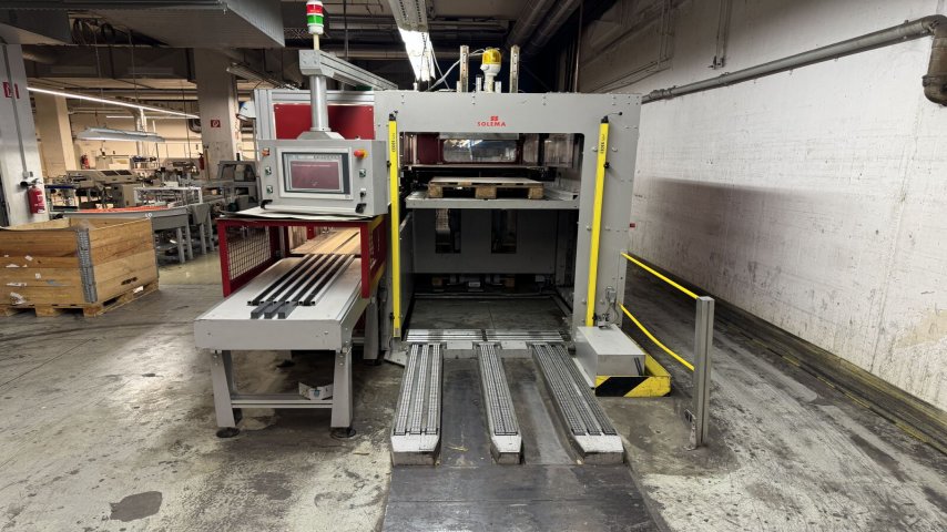Solema, Pluton Automatic Palletizer (Left Version)
