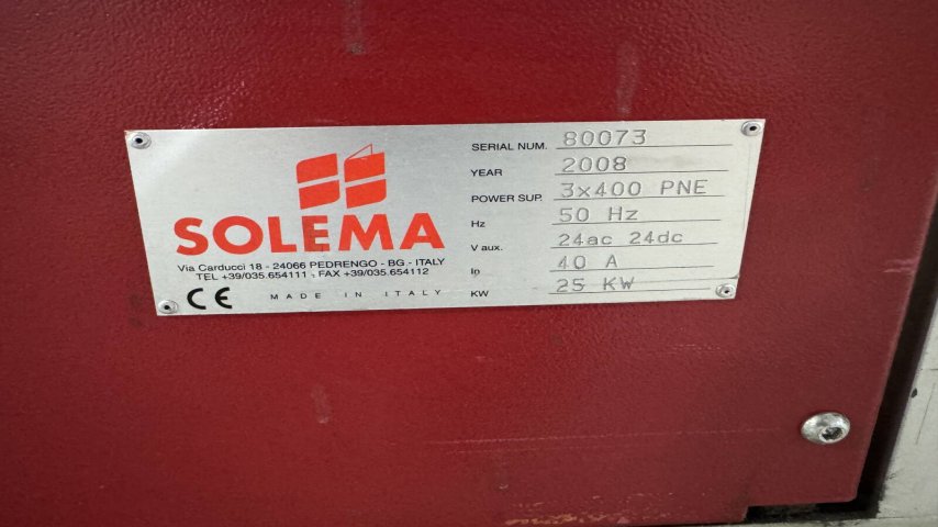 Solema, Pluton Automatic Palletizer (Right Version)