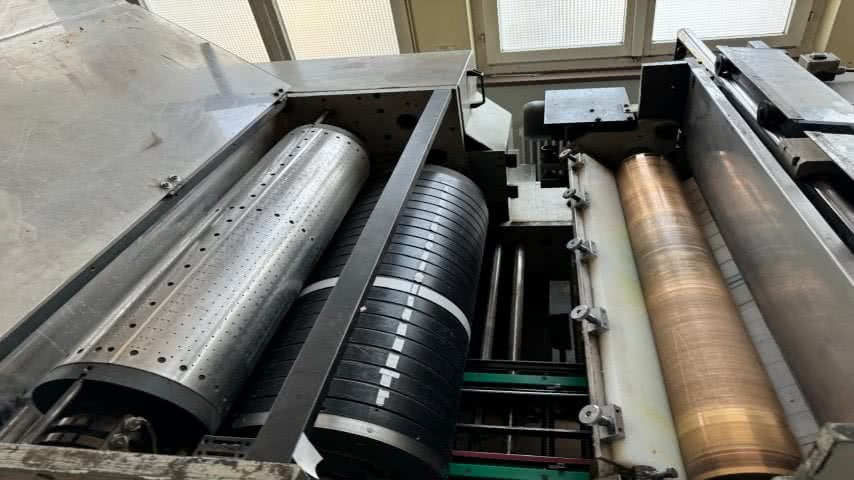 Kohmann, F-1050 K Window patcher machine