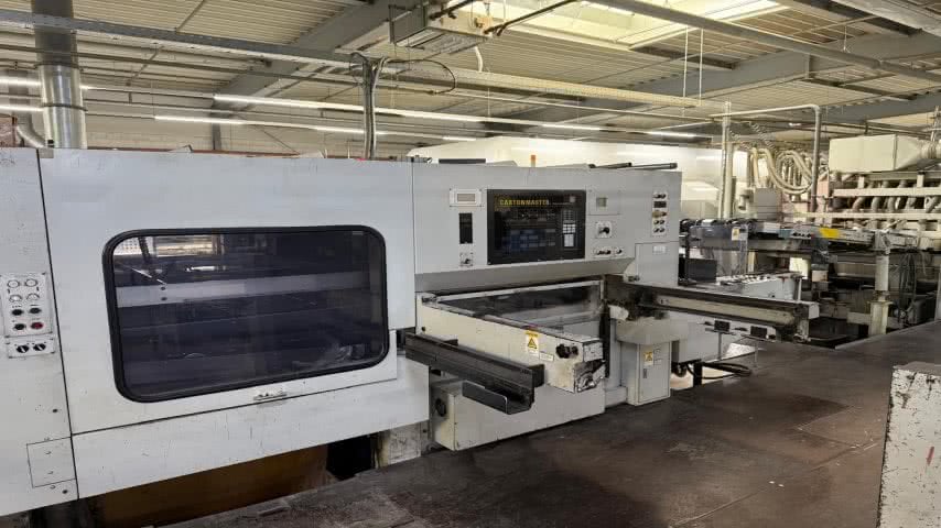 Asahi - Ap 1600M-Ii I Flat Bed Die Cutter With Roda Prefeeder, 2 Pri