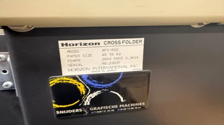 Horizon, AFC-502