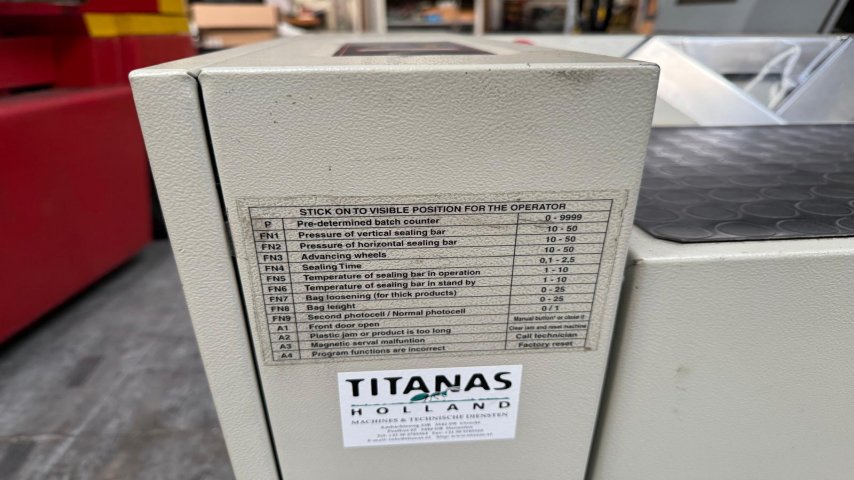 Titanas, MF 99MB01 Minipack Sealbag sealing machine
