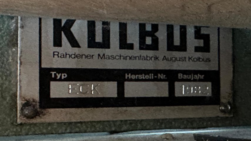 Kolbus, ECK corner cutter