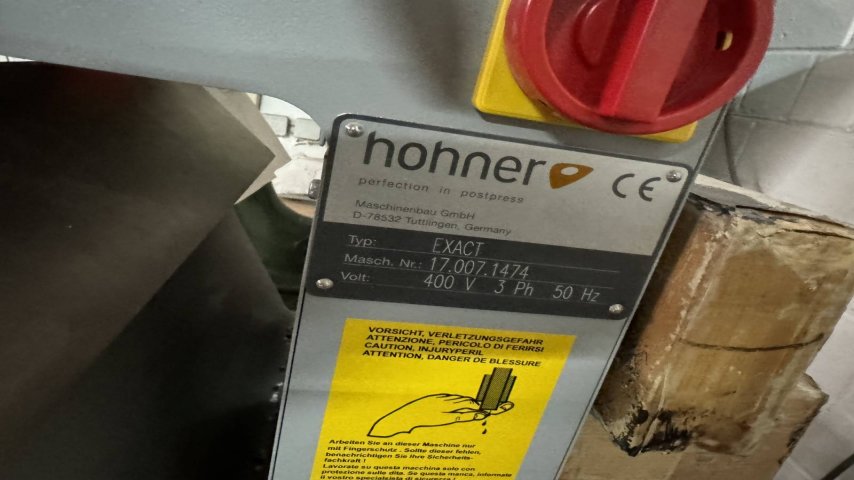 Hohner, Exact Double-Head Wire Stitching Machine