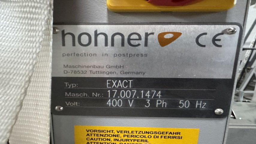 Hohner, Exact Double-Head Wire Stitching Machine