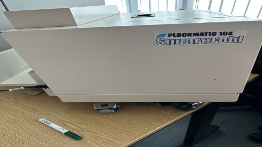 Plockmatic, 104 Squarefold